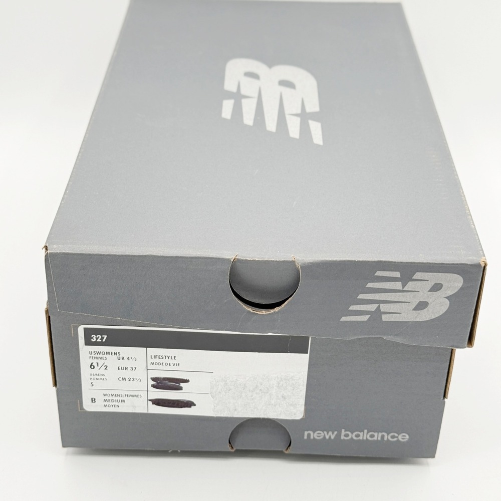 New Balance 327 Lifestyle Sneakers Size 6.5 Womens White/Mint NEW - Picture 2 of 10